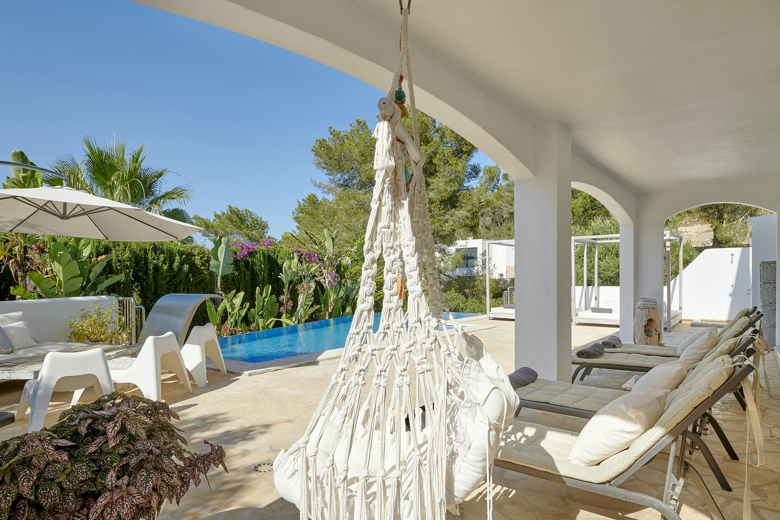 Resa Estates Ibiza for sale te koop Casa Rui Tourist license sta Eularia garden and pool.jpg